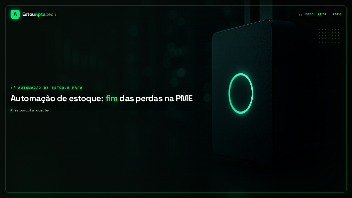 Automação de estoque para pequenas empresas: evite perdas