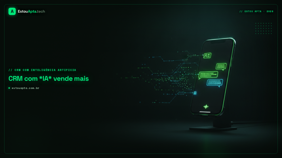 CRM com IA para pequenas empresas que vende mais