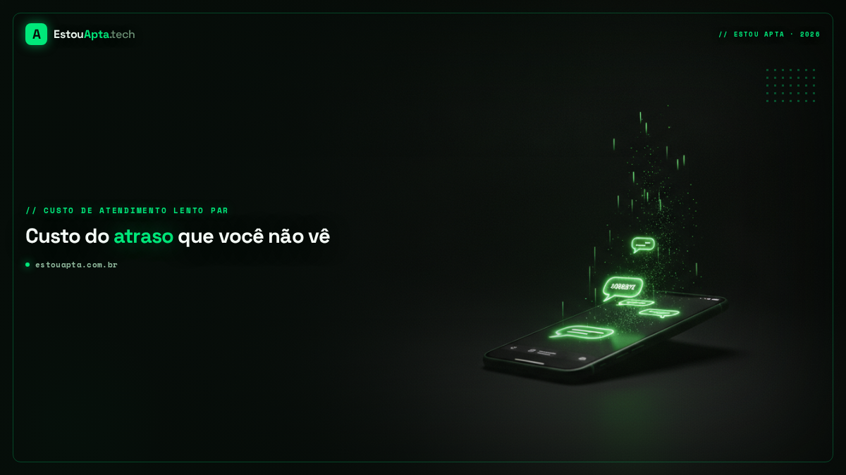 Custo de atendimento lento para pequenas empresas